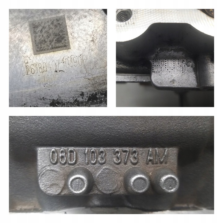 фото №14, Головка двигуна 2.0 fsi 150km leon passat touran golf v bvy a3 06d103373am