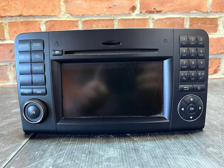 фото №1, Mercedes w164 радіо cd навігація a1649002401