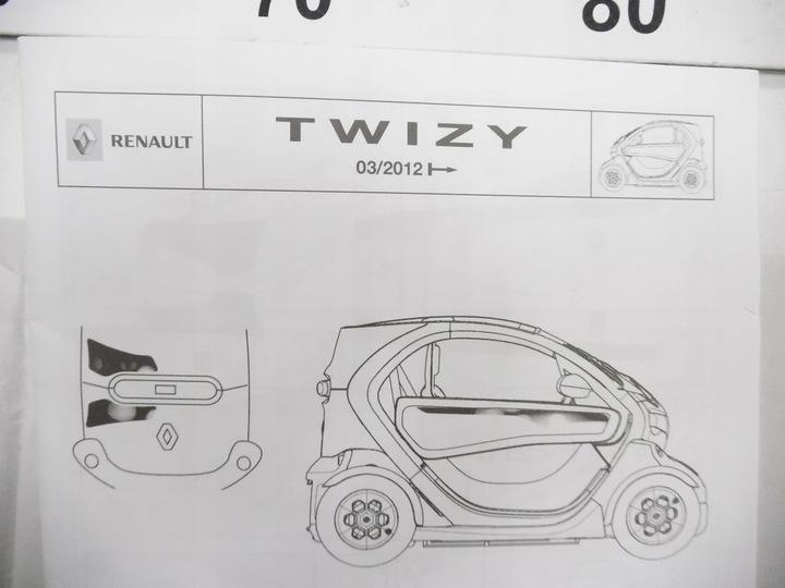 фото №6, Набір naklejek бокових renault twizy 8201303831