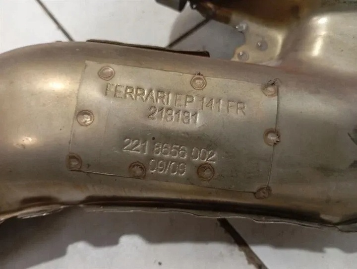 фото №8, Набір колектора випускного ferrari 599 gtb f141 213131-