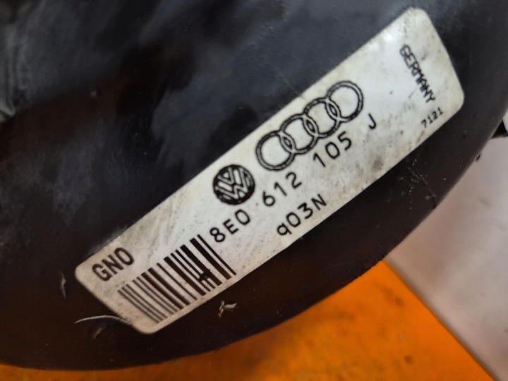фото №6, Audi a4 b6 00-05 1.9 tdi 100km вакуумный усилитель тормозов (серво) 8e0612105j avb