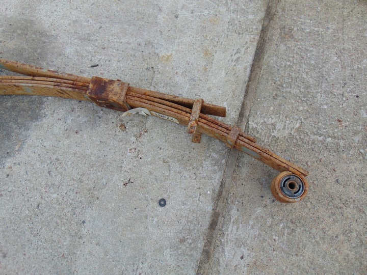 фото №5, Ресора лівий зад hyundai h1 ii 2007- 2.5 crdi