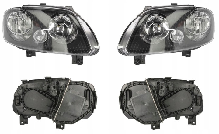 фото №1, Фара лампа vw touran caddy iii 04- l+p tyc