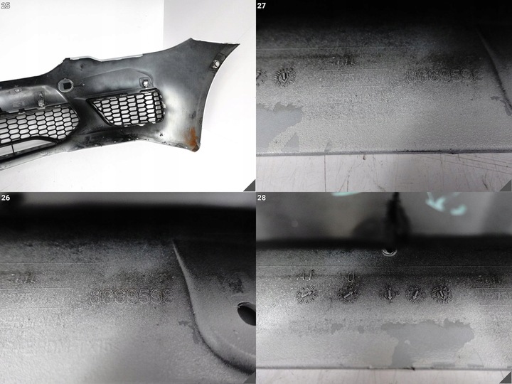 фото №14, Bmw m5 f90 m-power 17-20 бампер бампер + ґрати перед pdc