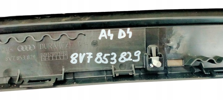 фото №5, Audi a3 cabrio 8v7 планка скла лобовий перед хром 8v7853829