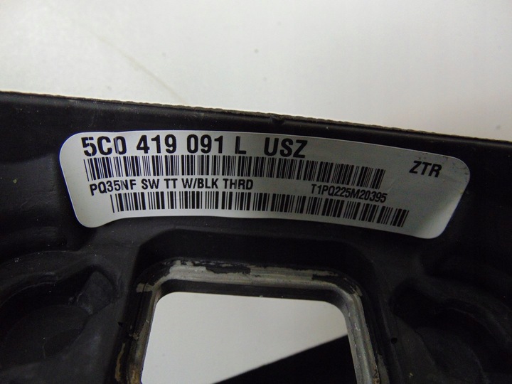 фото №15, Кермо шкіряний підкермові важелі vw golf vi dsg 5c0419091l