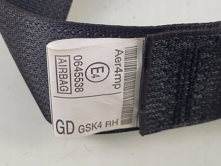 фото №12, Mazda 6 iii gl gj 2gi рестайлинг pas безопасности правые перед переднее 18r-