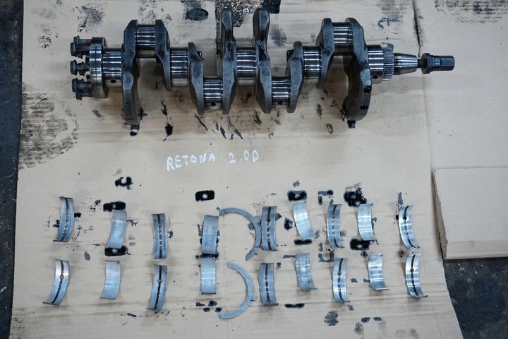 фото №1, Kia ретона wał коленчатый шатун 2,0 tdi