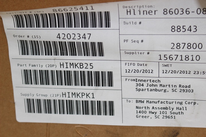 фото №10, Потолок серый bmw x3 f25