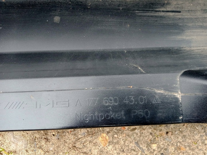 фото №11, Mercedes a-klasa w177 amg планка порогова права a1776904401