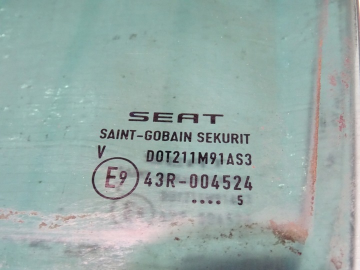 фото №2, Скло двері зад задня заднє ліва seat altea 5p0