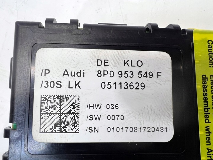 фото №10, Защита колонки руль pod круиз-контроль audi a3 8p 8p0953516a комплект