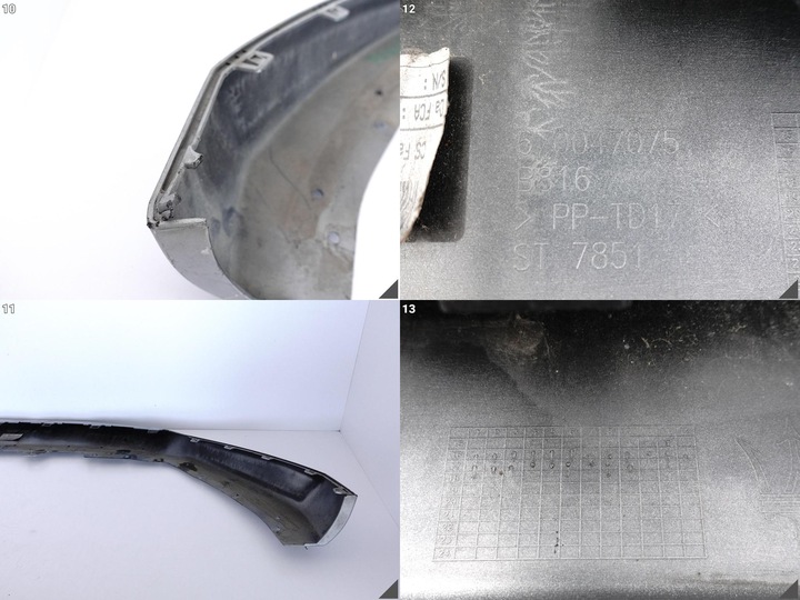 фото №11, Maserati levante m161 16- бампер спойлер диффузор перед