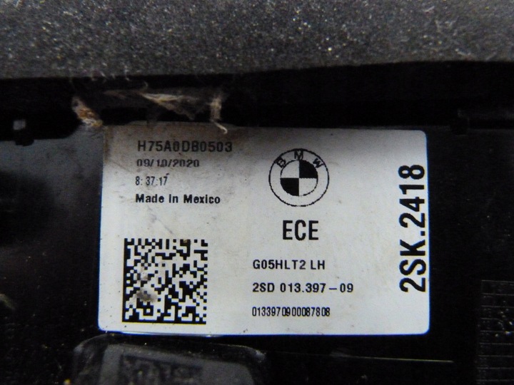 фото №9, Bmw x5 g05 лампа лівий зад w кришка багажника led герметична