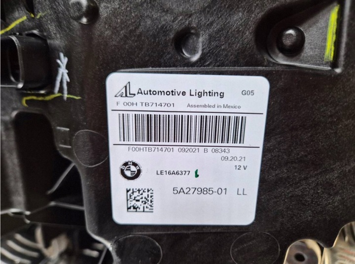 фото №12, Лампы перед комплект правая левая bmw x5 g05 led bmw x5 g05 5a27986 5a27985