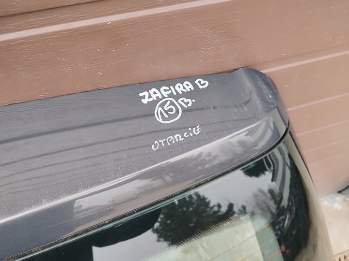 фото №4, Кришка скло зад багажника opel zafira b ii роки 2005-2014