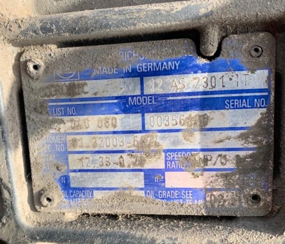 фото №9, Коробка передач коробки передач 12as2301it man tgs