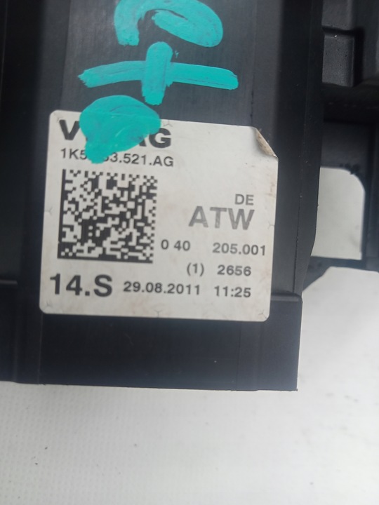 фото №9, Переключатель комбинированный лента подрулевые рычаги vw golf jetta 5k0953569