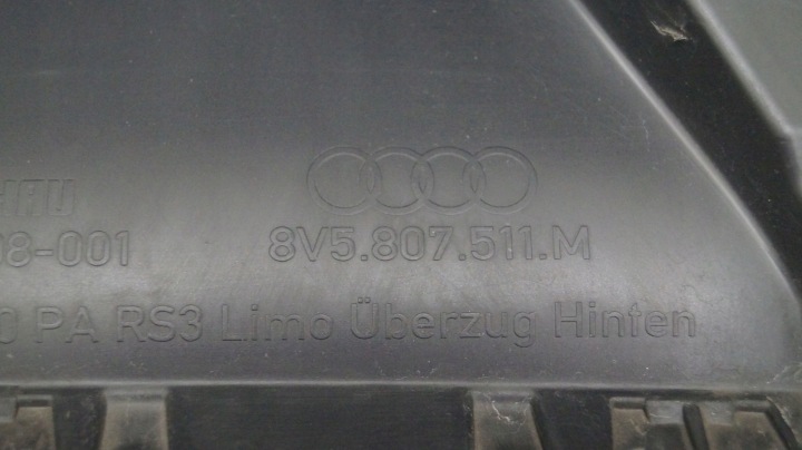 фото №9, Audi rs3 8v5 sedan 14-20 бампер задній v99