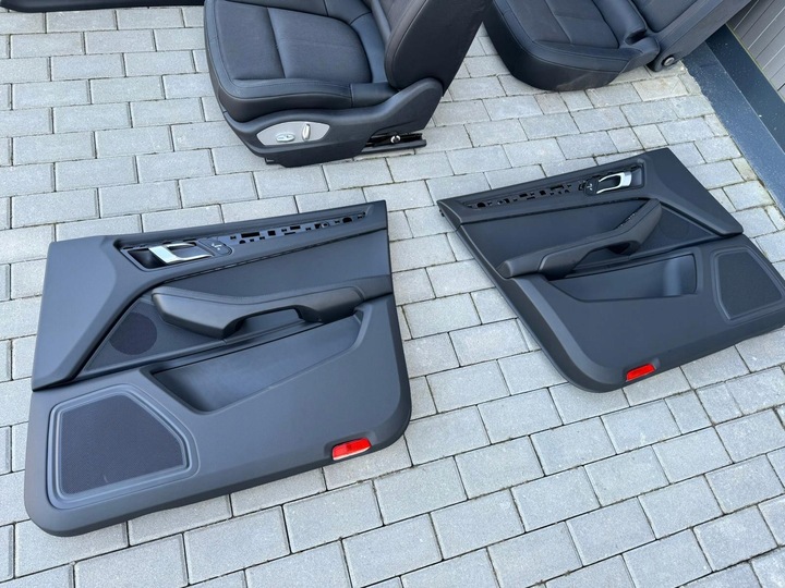 фото №11, Porsche macan 95b рестайлинг fl 21- сиденья диван обшивки обивка туннель кожа