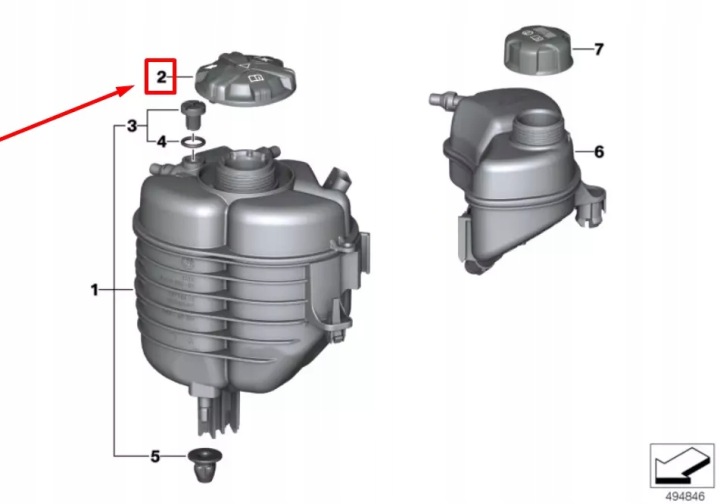 фото №12, Bmw 3 g20 g28 гвинт бак розширювального 17138665638 8665638