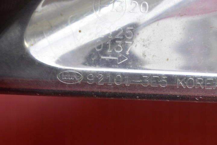 фото №13, Фара левый лампа перед линза eu 92101-3e5xx kia sorento 1 i рестайлинг