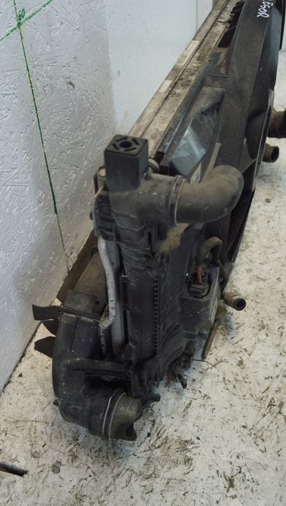 фото №15, Mercedes w203 компрессор комплект радиатор