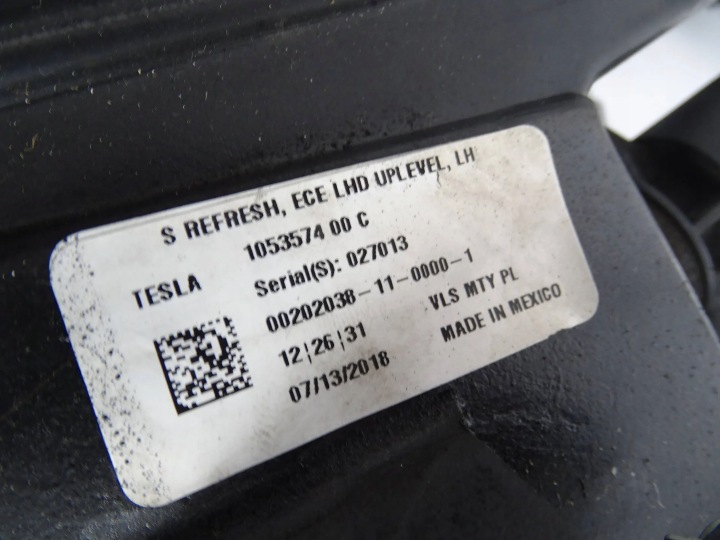 фото №11, Фара передня передня ліва tesla s рестайлінг повний led