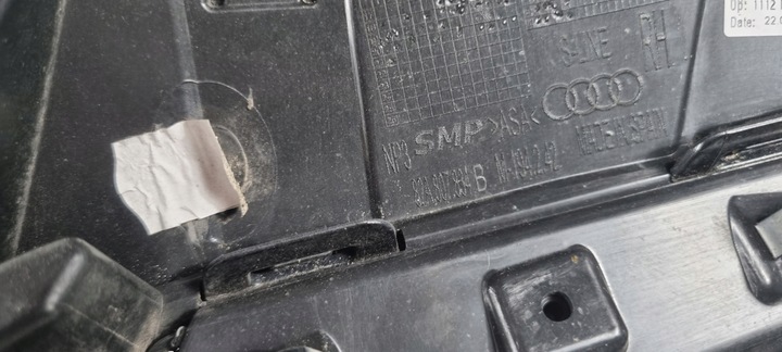 фото №9, Audi a1 ii s-line решітка права задня 82a807834b