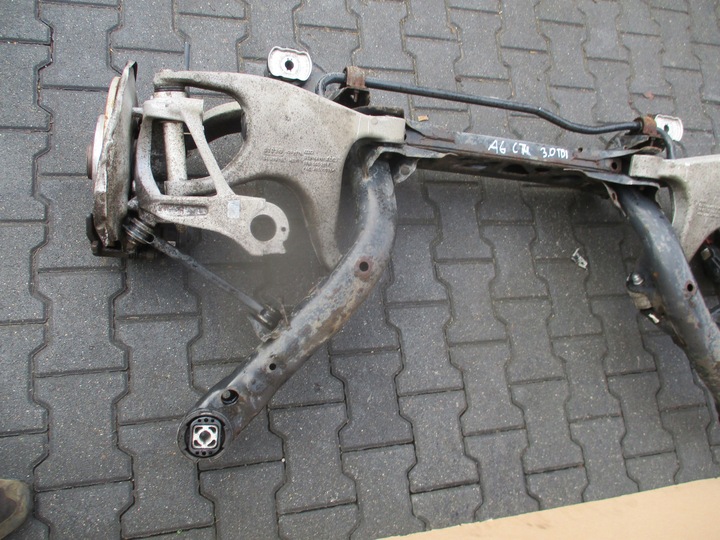 фото №8, Ось балка подвешивание зад задние тележка зад задний audi a6 c7 3.0 tdi универсал
