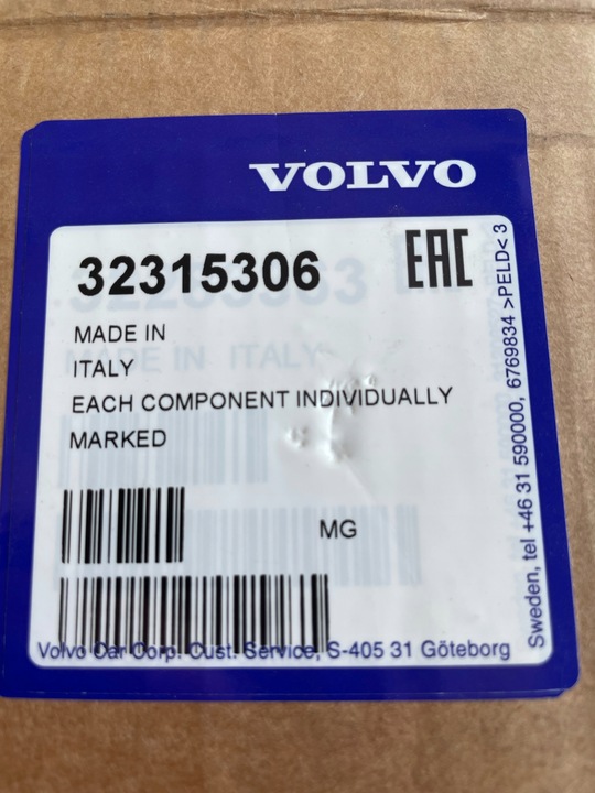 фото №6, Подшипник колёса зад volvo оригинальный номер 32315306