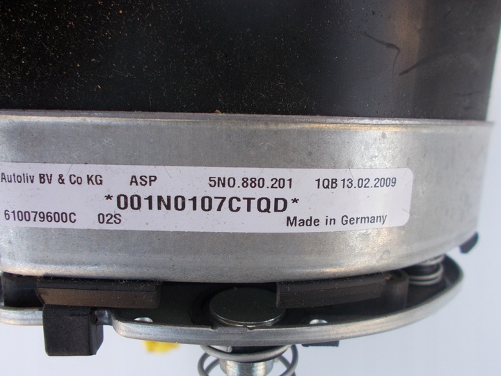 фото №7, Подушка подушка безпеки vw touran i caddy polo 9n рестайлінг 5n0880201