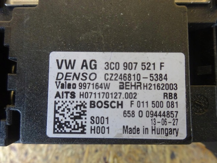 фото №11, Audi q3 8u 11-18 резистор резистор повітропровід вентилятор 3c0907521f