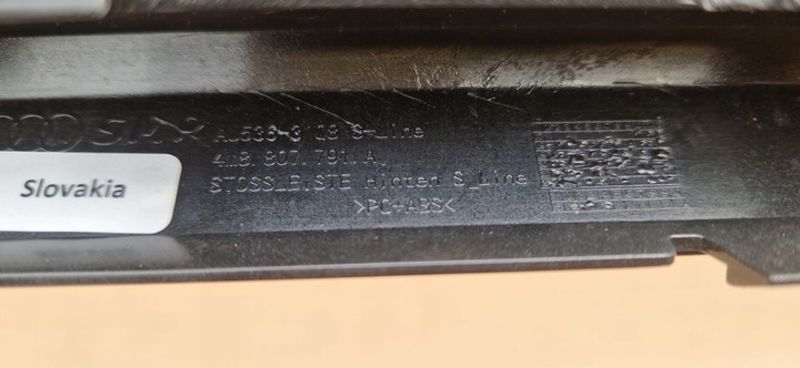 фото №7, Audi q8 планка бампер зад 4m8807791a новая