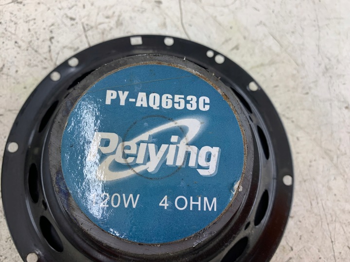 фото №9, Peiying py-a653c динамик дверь 165 mm 3 штуки 120w