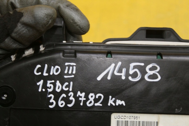 фото №8, Спідометр  панель приладів 8200761861n clio iii 1.5 dci k9m768
