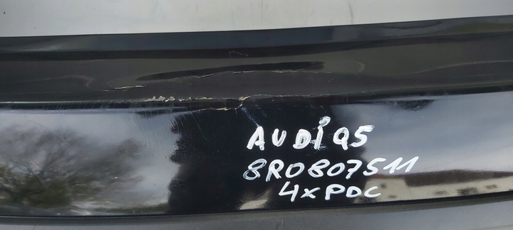 фото №4, Audi q5 8r0807511 бампер зад 4xpdc