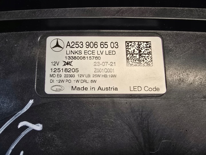 фото №13, Mercedes glc w253 рестайлінг фара лівий правий повний led