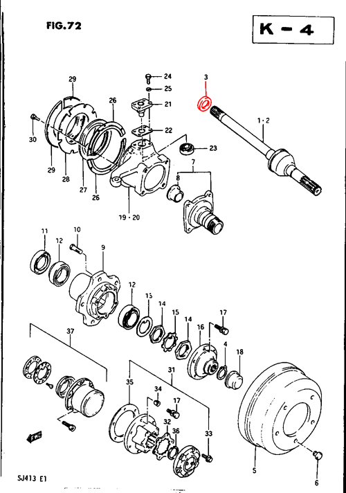 фото №16, Сальник привода suzuki jimny sn413 1998-2018 febest