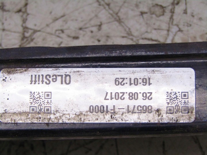 фото №7, Pas переднее балка радиатор kpl 1.7 crdi kia sportage iv 86571-f1000