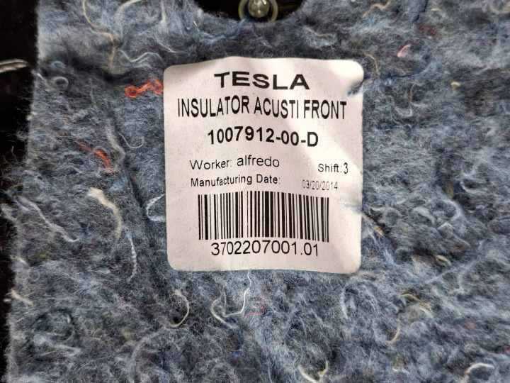 фото №6, Карта дверь карта перед правое tesla модель s рестайлинг 16-21 eu 1007912-00-d