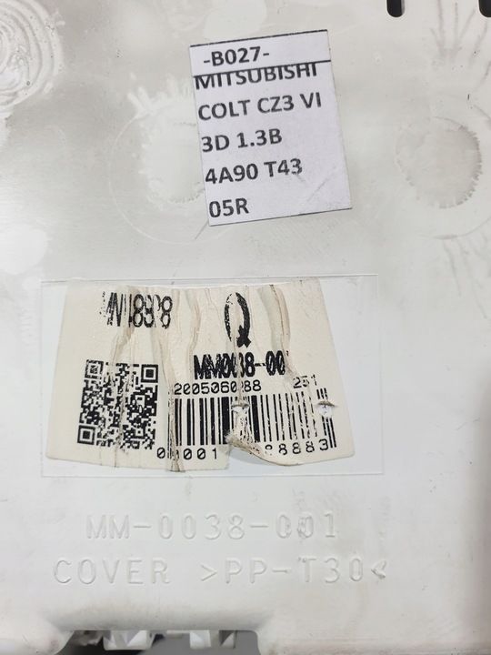 фото №10, Спидометр приборы mn148888 mitsubishi colt cz3 vi 1.3 b eur