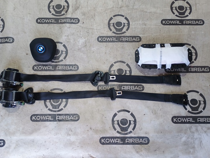 фото №9, Bmw 2 u06 bez head up серая nić панель консоль подушка безопасности подушки ремни ремонт