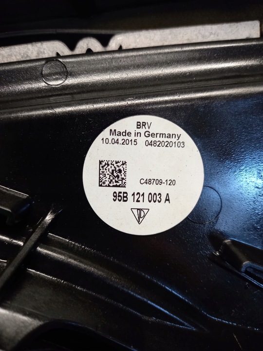 фото №10, Pas переднє балка комплект радіатор porsche macan 3.0 d 2014-18 демонтаж