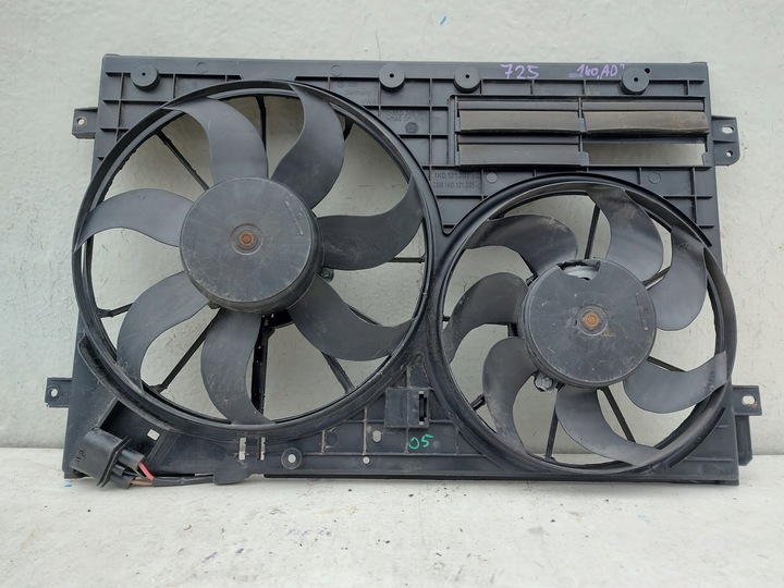 фото №7, Vw golf vi 6 5k0 2.0 tdi корпус вентиляторы