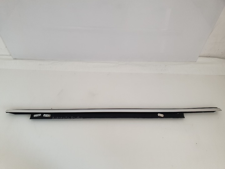 фото №14, Audi a6 c7 4g0853763 планка накладка прокладка 4g0853763 хром левый зад