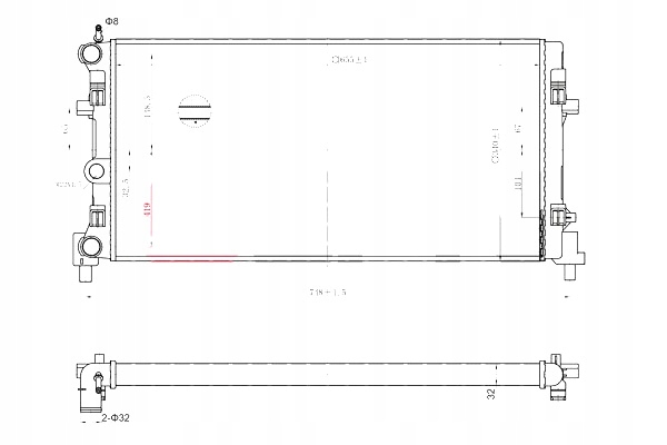 фото №12, Jpn 60c9064-jpn радиаторов жидкости