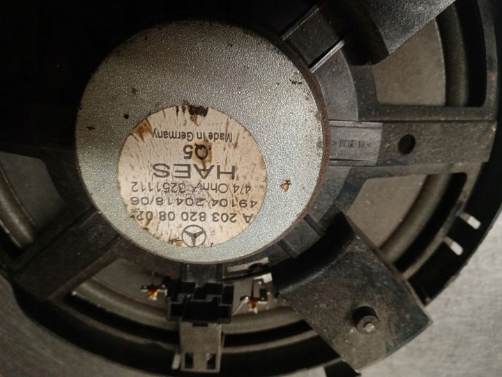 фото №6, Динамик mercedes-benz c класс w203 a2038200802