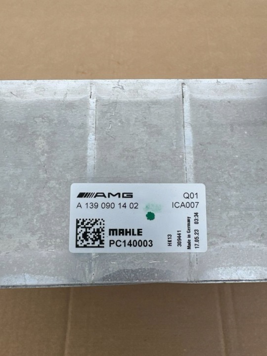 фото №9, Радіатор повітря doladowywanego mercedes m139 e20 amg 1390901402 oem номер