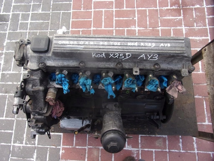 фото №1, Двигун opel x25day3 wał поршень головка блок гвинт